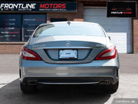2015 Mercedes CLS550 AWD - Accident-Free! - Palladium Silver Metallic Beige Leather Interior - CarFA... (image 4)