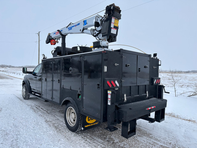 2019 Dodge 5500 4x4 Service Truck/DSL/ALUMINUM/5500LBS/VMAC in Heavy Trucks in Edmonton - Image 4
