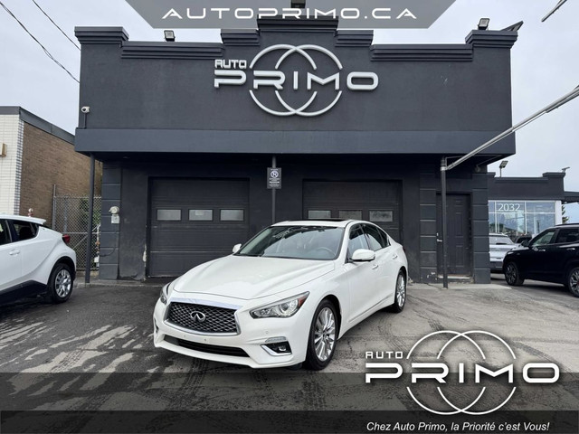 2021 INFINITI Q50 Luxe AWD Automatique avec Sièges en Cuir Toit  in Cars & Trucks in Laval / North Shore