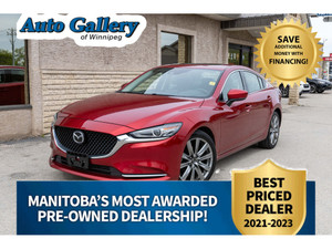 2018 Mazda 6 GT | SUNROOF | LEATHER | NAVIGATION | HTD SEATS!