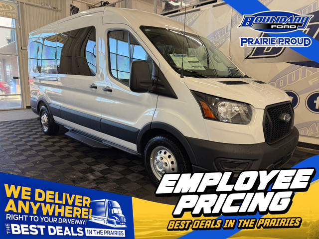 2025 Ford Transit Passenger Wagon XL | 9550# GVWR PKG | REMOTE S in Cars & Trucks in Lloydminster - Image 2