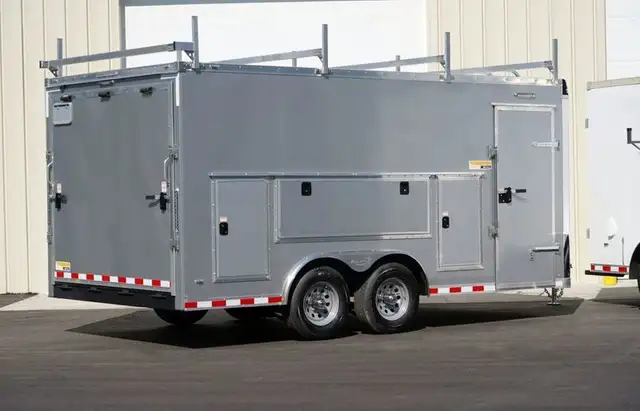 Miska Tradesman 8.5'x16' Pro Grade Enclosed Trailer in Cargo & Utility Trailers in Oakville / Halton Region - Image 8