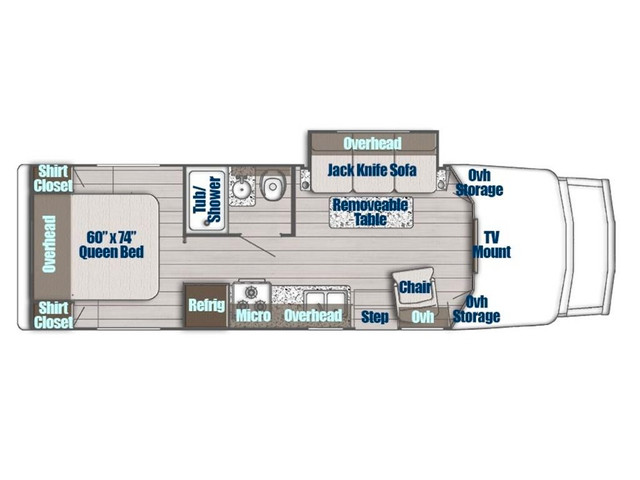  2023 Gulf Stream BT Cruiser 5270 motorisé classe B+ 2023 Gulf S in RVs & Motorhomes in Lanaudière - Image 2