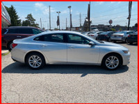 2018 CHEVROLET MALIBU CARPROOF VERIFIED! 160,191 KM AUTOMATIC TRANSMISSION GREY EXTERIOR ON BLACK CL... (image 2)