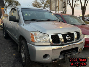2006 Nissan Titan King Size 5L Power!
