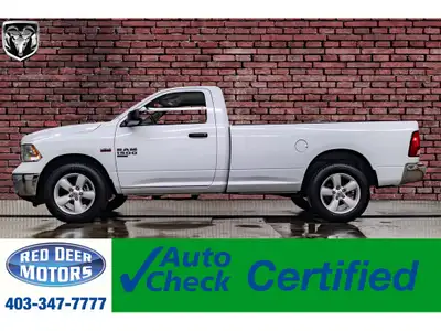 **ONE OWNER - ACCIDENT FREE** 8,885 KM This 2022 Ram 1500 Classic 4x4 Reg Cab SLT Longbox is powered...