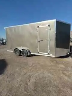 FOREST RIVER ULAFT 7X16 TANDEM AXLE RAMP DOOR in Cargo & Utility Trailers in Oshawa / Durham Region - Image 3