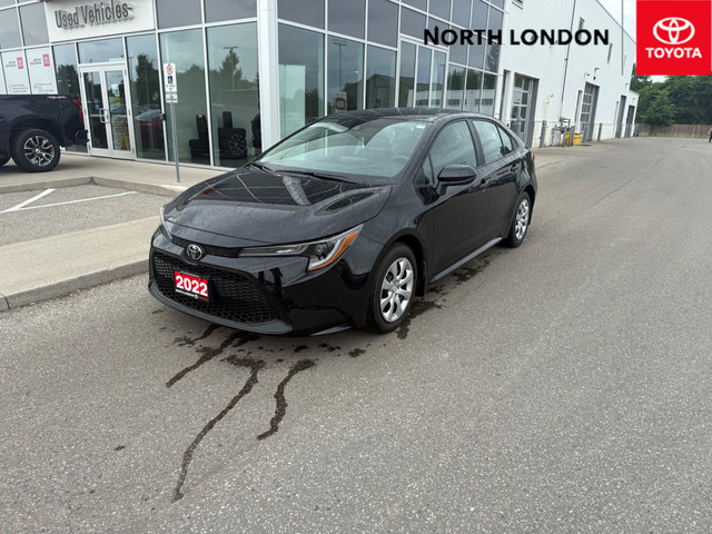 2022 Toyota Corolla LE SUPER LOW KMS - ONE OWNER - CLEAN CARF... in Cars & Trucks in London