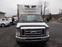 2019 Ford E450 Cutaway Reefer Van 6.2, V8, gas, auto, air, radio, 16ft box 158,576km, has 3 separate... (image 2)
