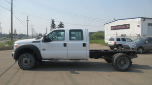 2012 Ford F 450 CREW CAB CAB & CHASSIS WITH UH VMAC COMPRESSOR