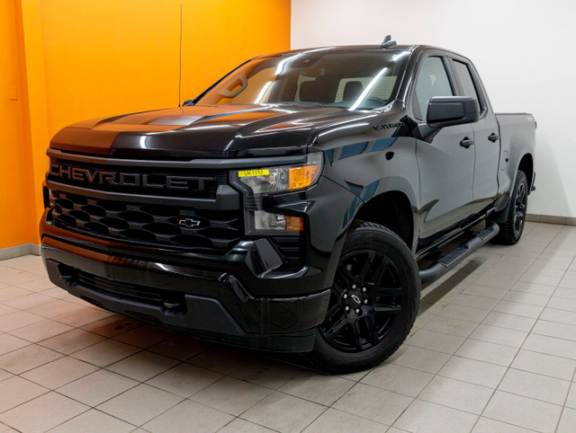 2022 Chevrolet Silverado 1500 CUSTOM 4X4 *GR REMORQ* CARPLAY BED in Cars & Trucks in Laurentides