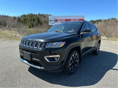  2017 Jeep Compass Limited/Leather/Heated Seats/Heated Steering 