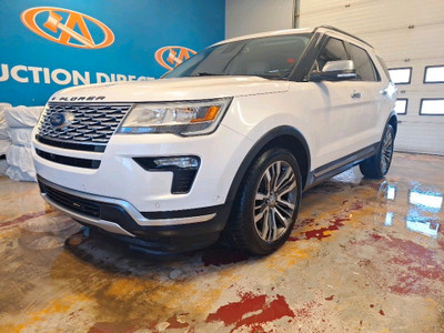2019 Ford Explorer Platinum LEATHER! SUNROOF! 3 ROW SEATING!
