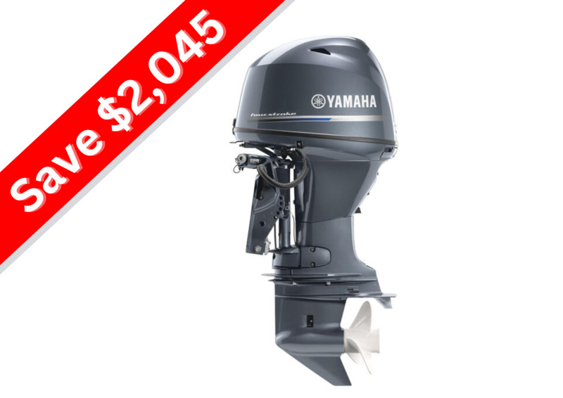 YAMAHA T50LB High Thrust 50HP Outboard Powerboats & Motorboats