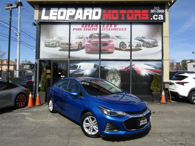 2019 Chevrolet Cruze LT, Camera, Sunroof, Blind Spot, Bluetooth,