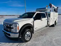 NEW - 2023 Ford F550 CrewCab 4x4 Service Truck/DSL/5500LBS/3In1