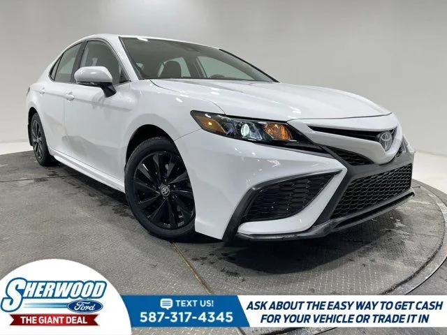 2021 Toyota Camry SE - $0 Down $129 Weekly, Clean Carfax, Leathe