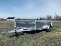 6 x 1 2  Open All Aluminum Utility trailer