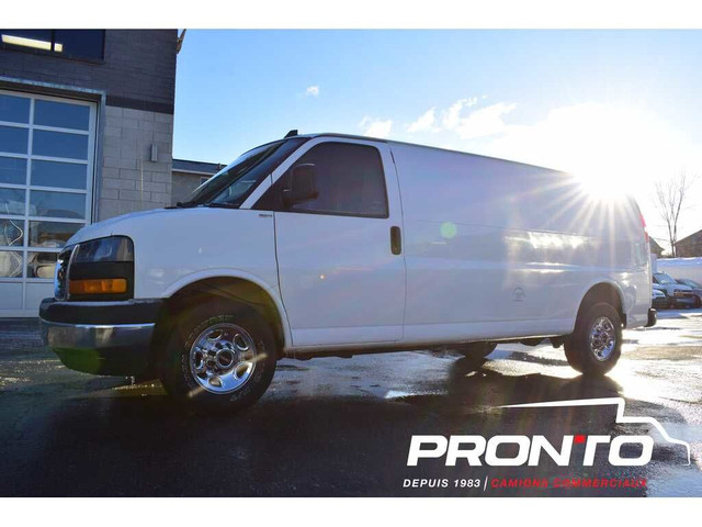 2018 GMC Savana Cargo Van 3500 ** 6.0L ** ALLONGER ** Attache re in Cars & Trucks in Laval / North Shore - Image 3