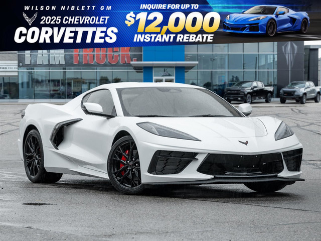 2025 Chevrolet Corvette 1LT- Performance Exhaust | Black Gloss W in Cars & Trucks in Markham / York Region