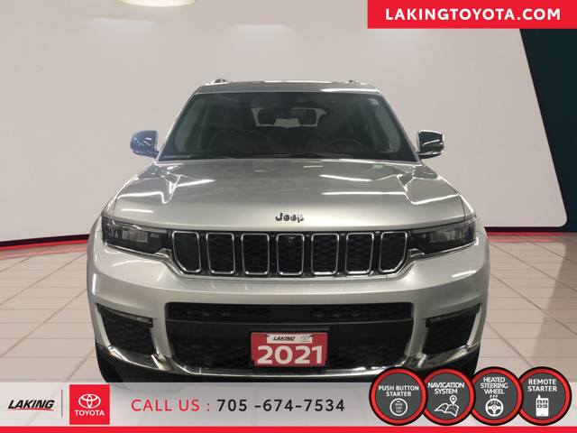 2021 Jeep Grand Cherokee L Limited 4WD 3rd Row Seating Without a in Cars & Trucks in Sudbury - Image 3