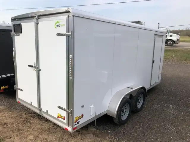Miska 7'x14' All-Aluminum Enclosed Trailer in Cargo & Utility Trailers in Oakville / Halton Region - Image 5