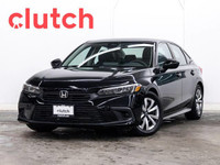 2022 Honda Civic LX w/ Apple CarPlay & Android Auto, Front Heate