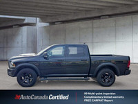 Recent Arrival! Diamond Black Crystal Pearlcoat 2022 Ram 1500 Classic Warlock 4WD 8-Speed Automatic... (image 3)