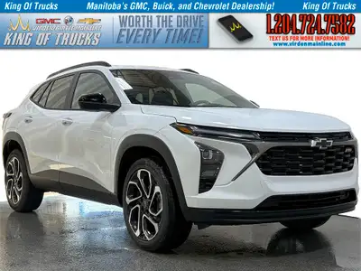 Discover the brand new 2025 Chevrolet Trax, now available at Virden/Birtle Mainline Motors in Virden...