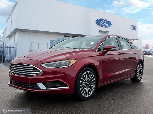 2018 Ford Fusion SE AWD 202A w/Leather, Moonroof, Nav in Cars & Trucks in Edmonton