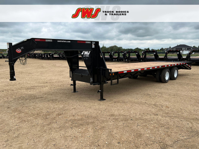 2025 SWS 28' Gooseneck Trailer (2) 10K Axles in Cargo & Utility Trailers in Edmonton