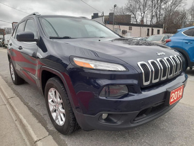  2014 Jeep Cherokee NORTH-4CYL-4X4-BK CAM-BLUTOOTH-AUX-USB-ALLOY