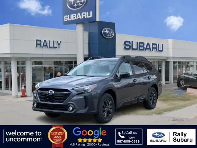 2025 Subaru Outback Onyx - Sunroof - Heated Steering Wheel in Cars & Trucks in Edmonton - Image 2