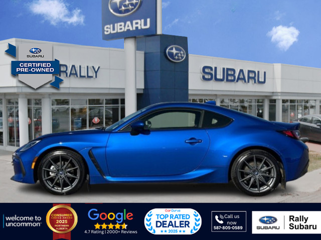 2024 Subaru BRZ Sport-tech - Certified - Leather Seats in Cars & Trucks in Edmonton