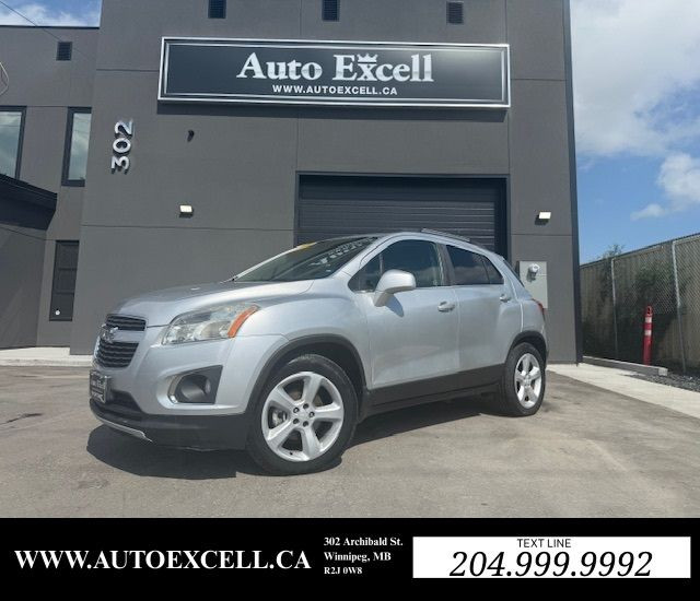 2015 CHEVROLET TRAX LTZ - LEATHER SEATS - B/U CAMERA - SUNROOF in Cars & Trucks in Winnipeg