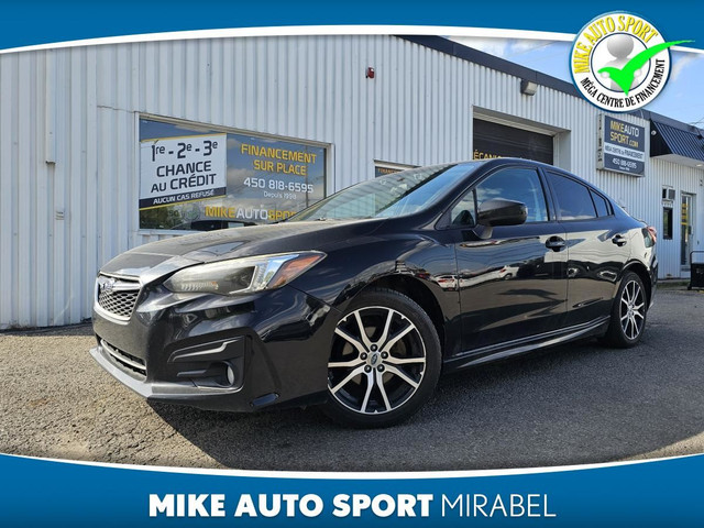 Subaru Impreza Sport berline 4 portes CVT avec groupe Technologi in Cars & Trucks in Laval / North Shore