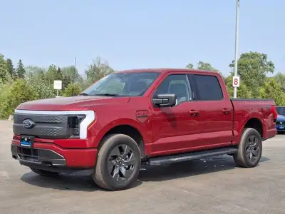 Look at this certified 2023 Ford F-150 Lightning XLT | Dual Motor Extended Range Battery | Max Tow P...