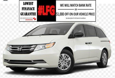 2017 Honda Odyssey EX with Rear Entertainment System for sale