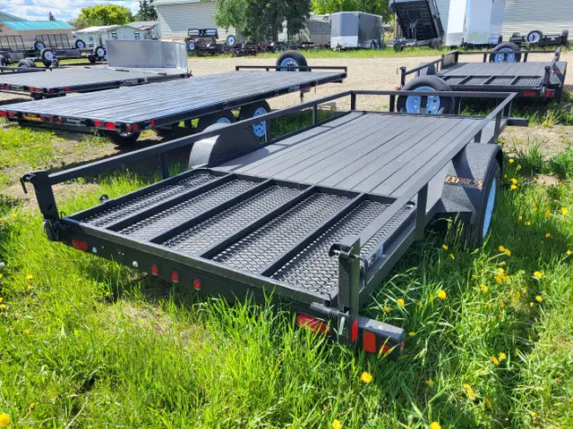6'X14' SA RAINBOW UTILITY TRAILER W/RAMP in Cargo & Utility Trailers in Fort St. John - Image 6