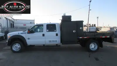 CHECK OUT THIS NEW 2015 FORD F-550.... 2015 Ford F-550 Super Crew Cab FLATDECK - 4x4 - Engine POWERS...