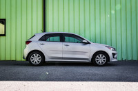 This 2022 Kia Rio 5-door is for sale today. This hatchback has 74,816 kms. It's silver in colour . I... (image 1)