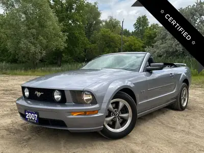 Turn heads and feel the power with this iconic 2007 Ford Mustang GT Convertible. This classic Americ...