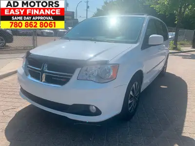 $0 Down! Low payments ! All Credit Types !Apply at admotors.ca/finance!2017 Dodge Grand Caravan Crew...