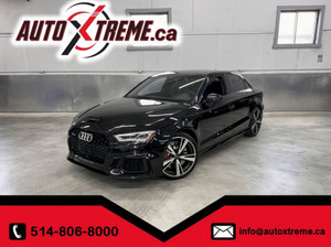 2018 Audi RS3 7 VITESSES/400HP/BLACK OPTIC/5CYL