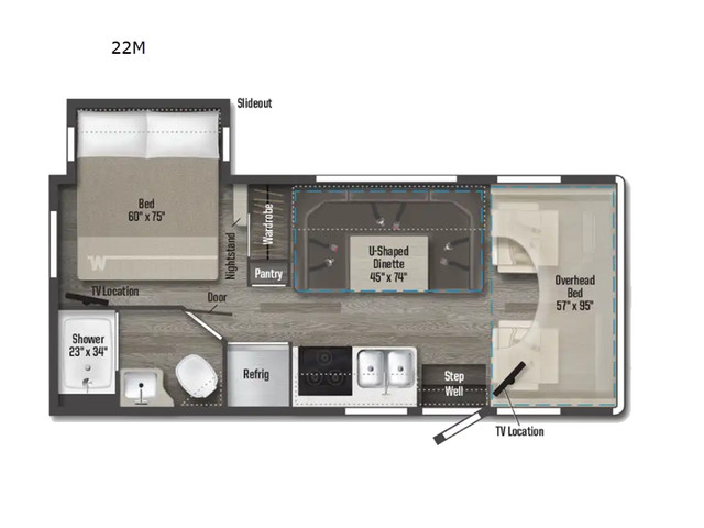 2025 Winnebago Minnie Winnie 22M in RVs & Motorhomes in Edmonton - Image 2