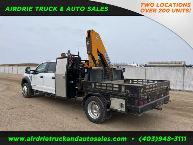 2020 Ford F-550 DRW XLT Crew Cab Effer Knuckle Boom Crane DSL! in Cars & Trucks in Calgary - Image 2