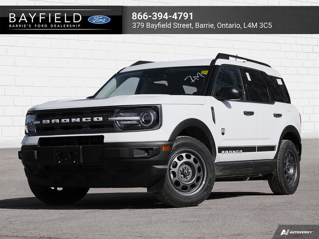 2024 Ford BRONCO SPORT BIG BEND Trailer-Tow | Parking Sensors |  in Cars & Trucks in Barrie