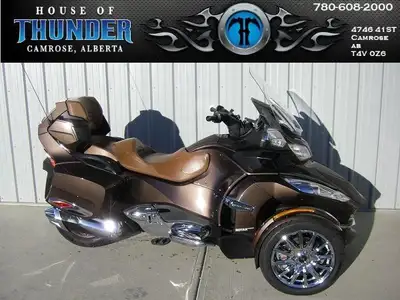 Total comfort. Total luxury. The ultimate way to enjoy the road, the Spyder RT Limited offers unriva...