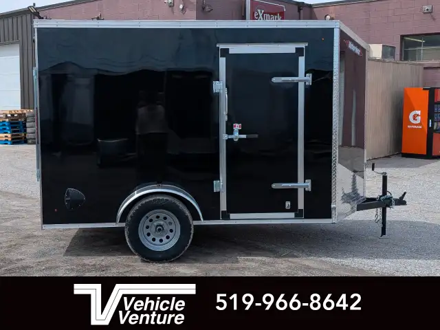 2025 WEBERLANE 6X10 ESTATE SERIES 6" EX HEIGHT RAMP DOOR BLACK in Cargo & Utility Trailers in Oakville / Halton Region - Image 4