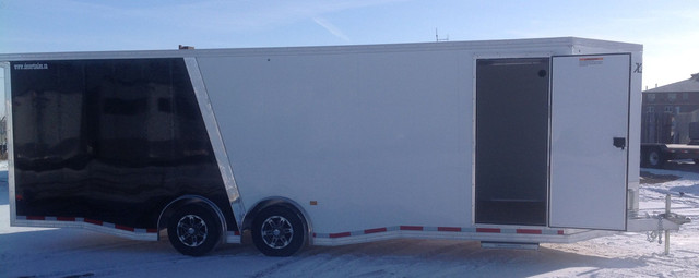 SPRING INTO SAVINGS!  ALCOM XPRESS 8.5X24 LTD MOD BP CAR HAULER in Cargo & Utility Trailers in Calgary - Image 3